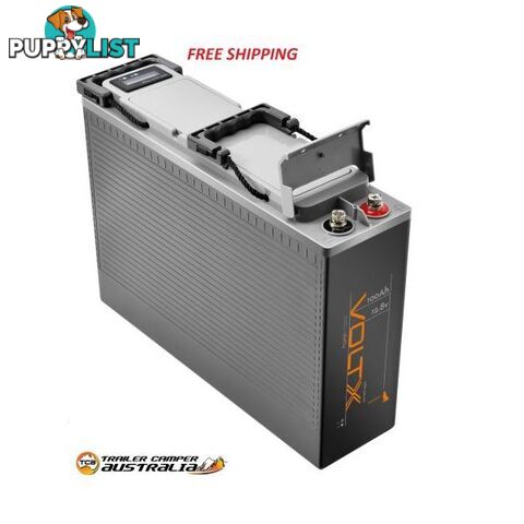 VoltX Slim 12V 100Ah Lithium Ion Battery Premium