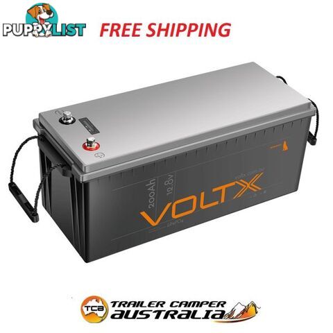 VoltX RV 12V 200Ah Lithium Ion Battery with BMS