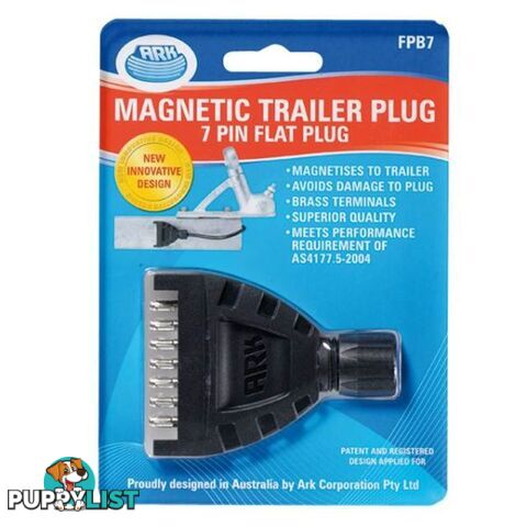 Ark 7 pin flat Magnetic trailer plug