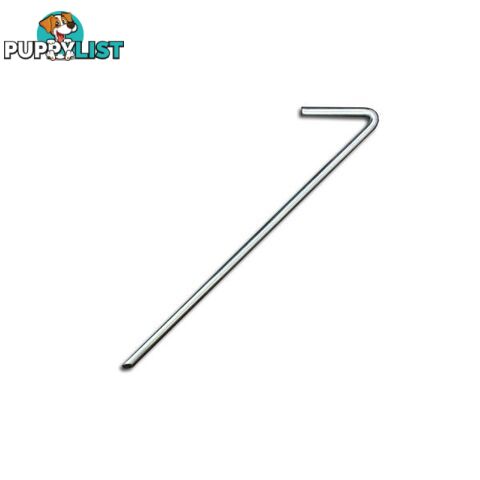 Zinc Tent Peg 6 Pack - 8mm x 300mm