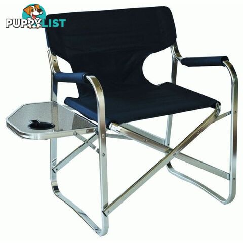 Supex Lightweight Folding Aluminium Directors Camping Chair 23JA