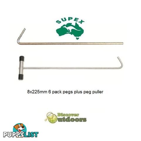 Supex Heavy Duty Tent Peg Puller