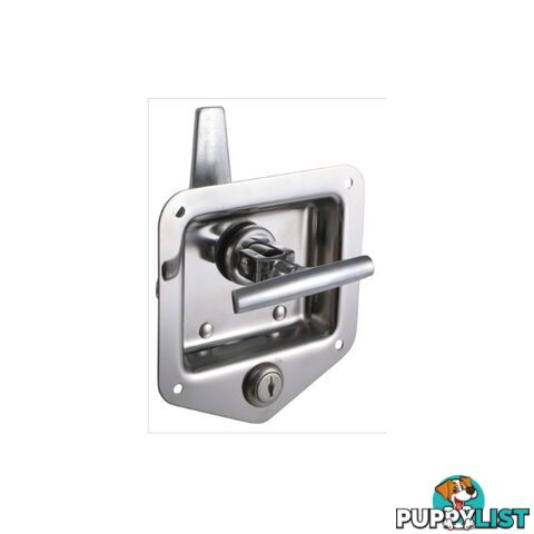 Ark T-Handle Flush Locking Stainless Steel Door Latch TL120Z