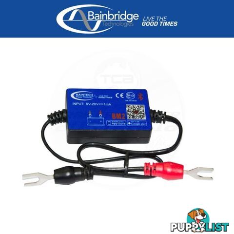 BAINTECH Bluetooth Wireless 12V Battery Monitor BTBATMON1