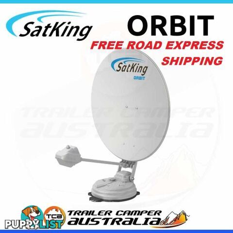 Satking Orbit Fully Automatic Motorised Satellite TV Dish Vast Foxtel Caravan