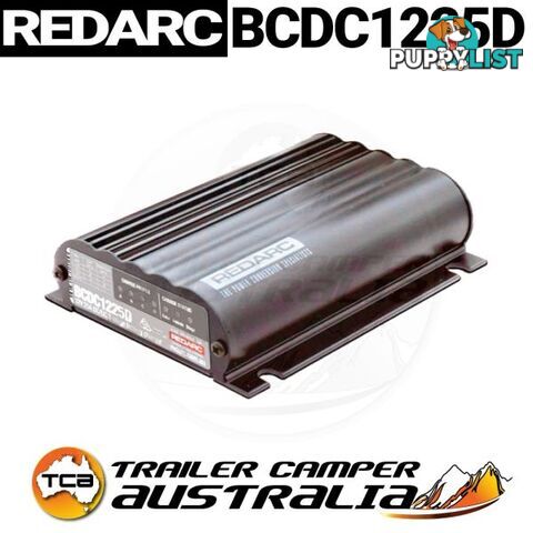 Redarc BCDC1225D 25A DC to DC 12v Battery Charger MPPT Solar Input