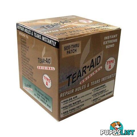 Tear Aid Type A 5ft Roll Fabric Canvas repair tears patch kit