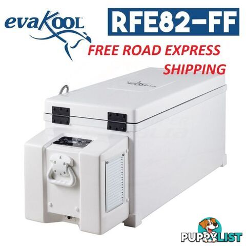 Evakool 82 Litre Fibreglass Fridge/Freezer RFE82-FF with free cover