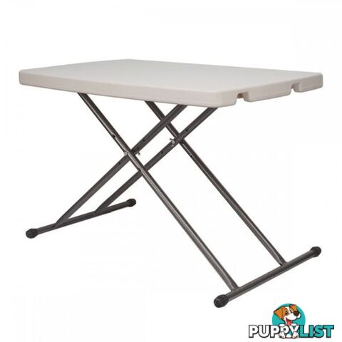 Supex Fold Up Portable Camping Weber BBQ Table Adjustable Height 770mm x 50mm