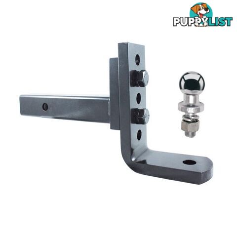 Ark 50mm Adjustable Drop Hitch Tow ball mount with towball 2500kg Rated ADR TBHA30B