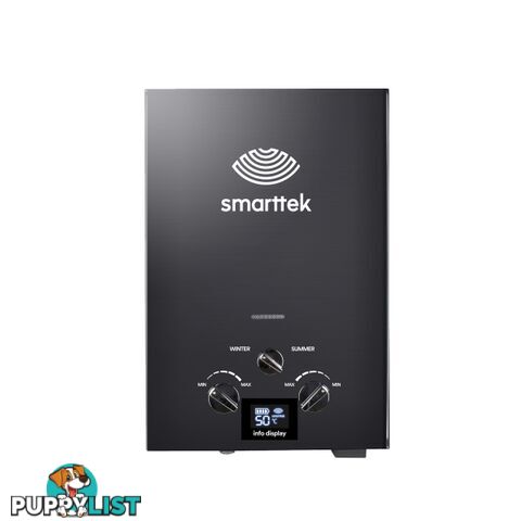 Smarttek Black Portable Hot Water Heater Shower System with 4.3LPM Water Pump