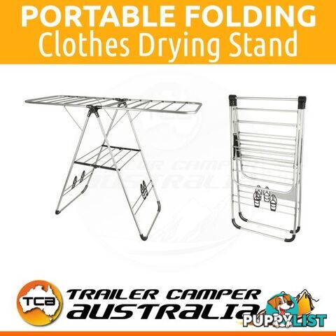 Portable Folding Clothes Drying Stand