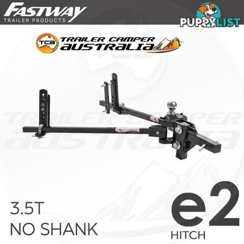 Fastway E2 Trunnion Sway Control WDH Weight Distribution Hitch 3.5T