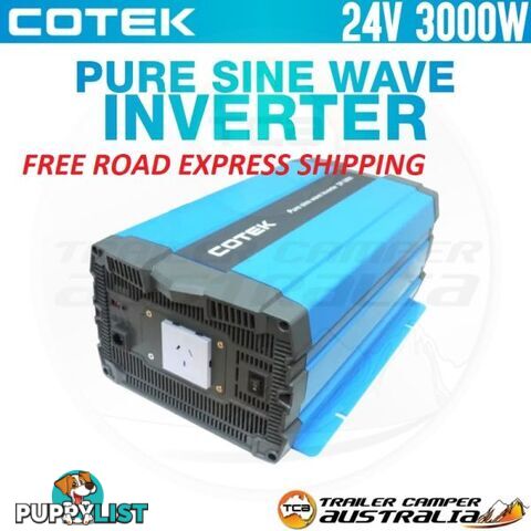 COTEK 3000W 24V Pure Sine Wave Inverter SP-3000-224