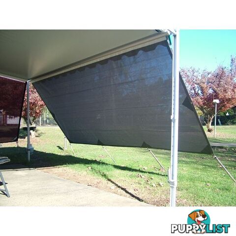 Sunbuster 4m Solar Shade Longwall Privacy Screen