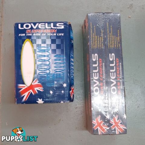 Lovells Ezytrail Suspension Upgrade Kit Springs & Shocks Parkes 11 13 15 Stirling Lincoln Z LX Mk2 + More