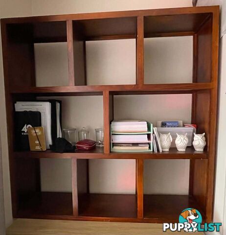 Solid Book Shelf - Storage cubes