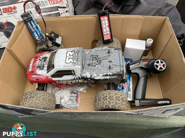 Remote controlled Granite Monster Truck 1/10 scale 2WD (30+MPH)