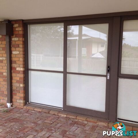 Patio timber sliding door unit