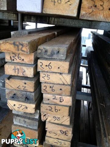 Hardwood recycled timber