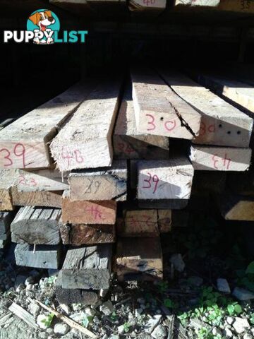 Hardwood recycled timber