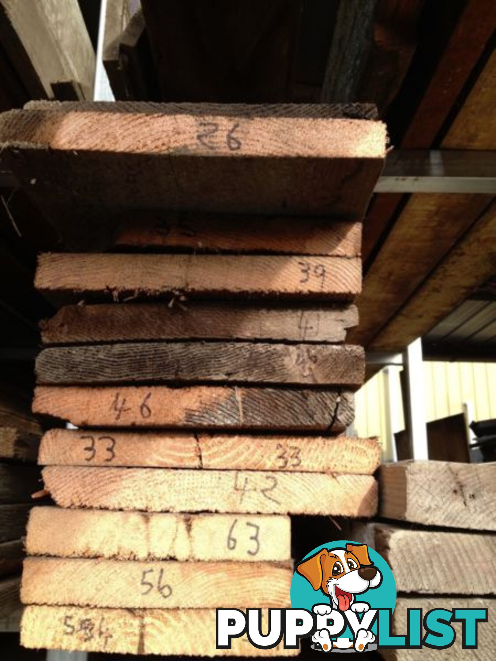 Oregon Timber Recycled various sizes