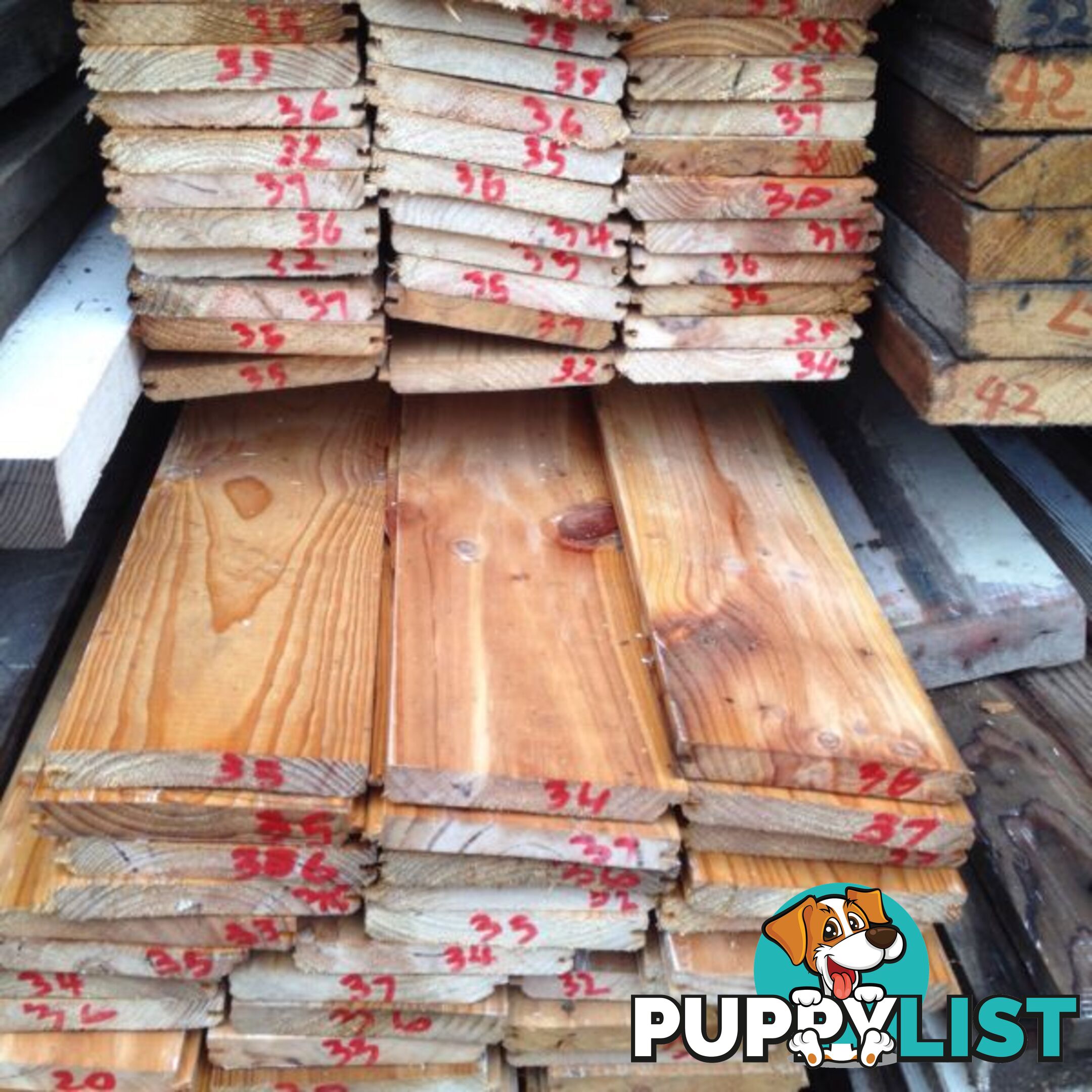 Recycled Pine flooring 135 x 19