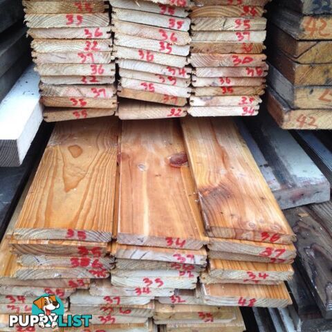 Recycled Pine flooring 135 x 19