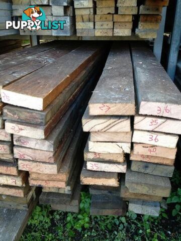 Hardwood recycled timber