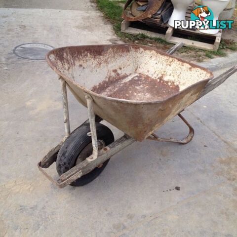 Vintage wheelbarrow