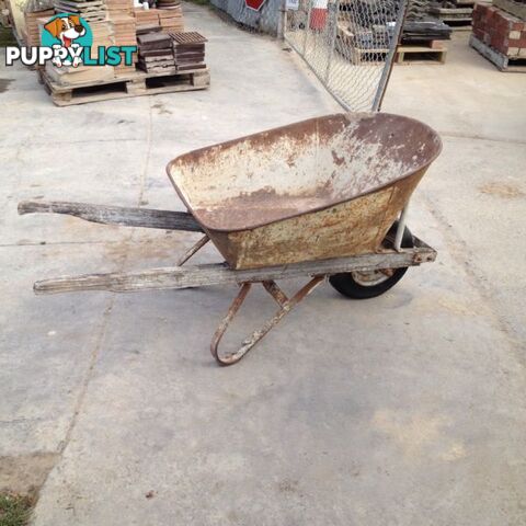 Vintage wheelbarrow