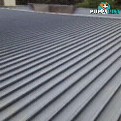 Steel deck roofing