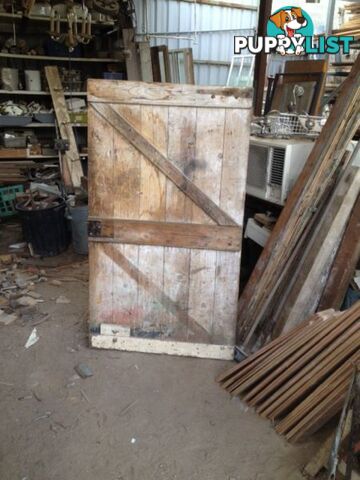 Barn style doors