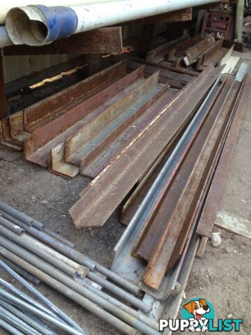 Steel angle line