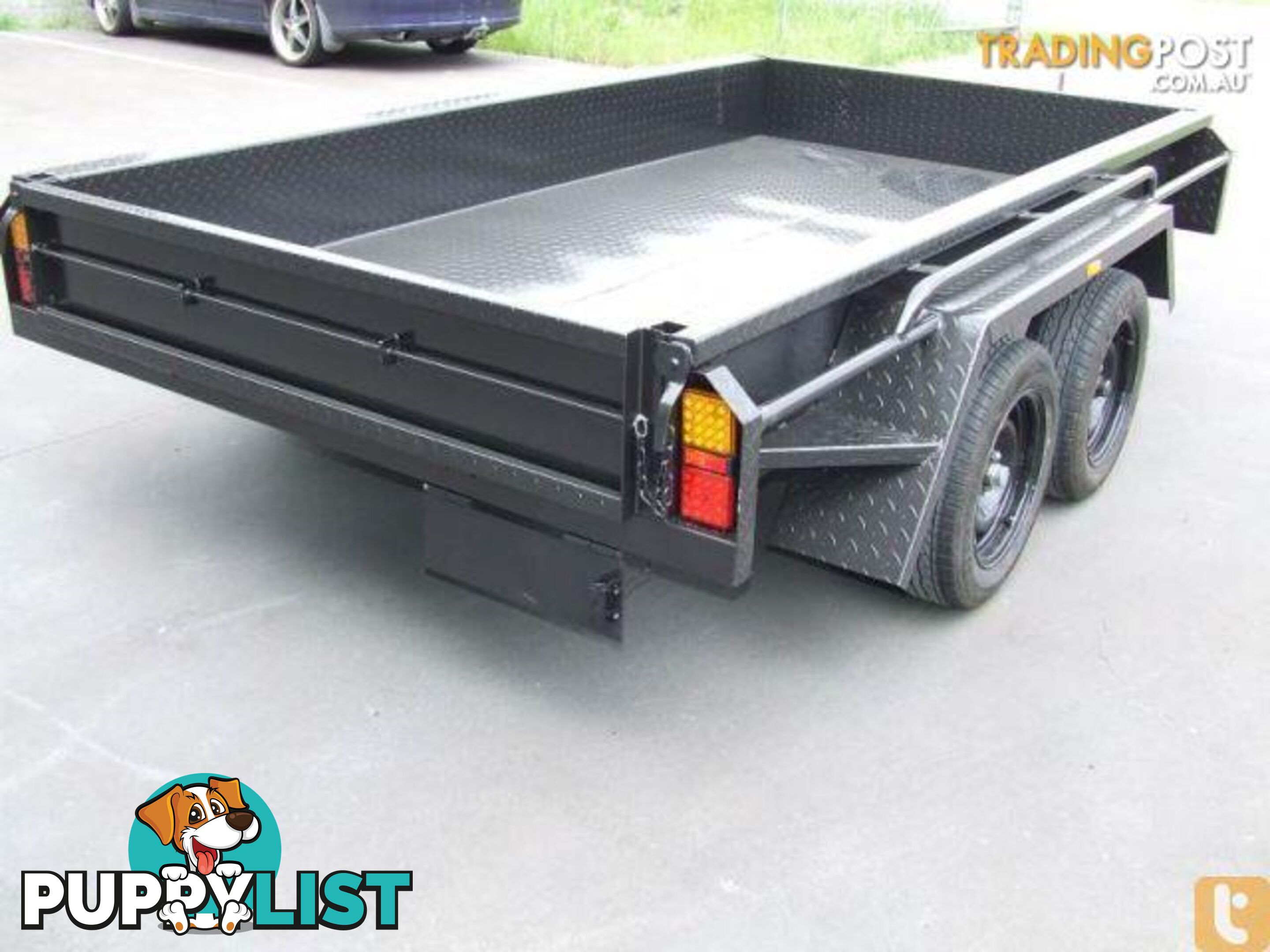 Tandem Box Trailer