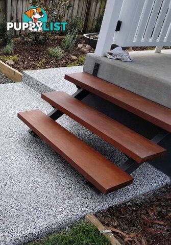 Hardwood Stairs Ironbark External