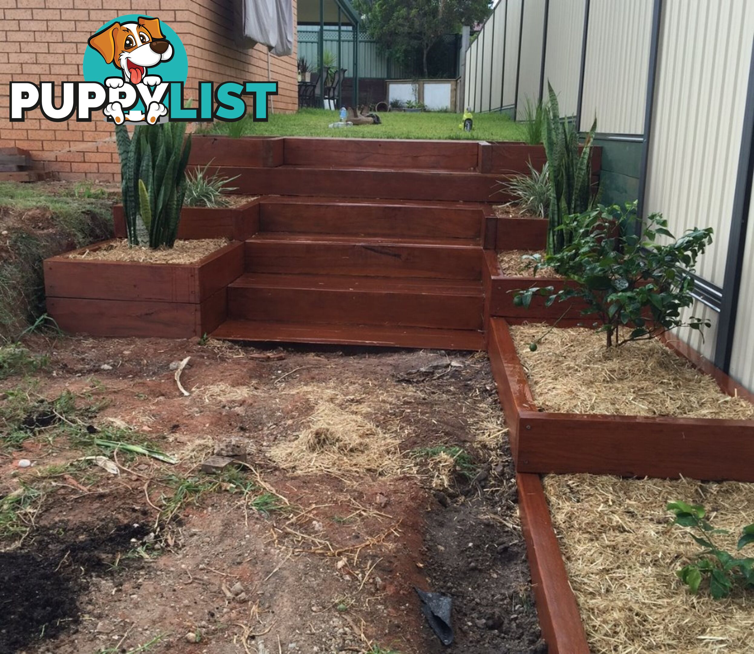 Landscaping Hardwood Sleepers Untreated