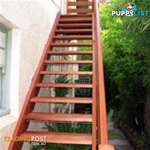 Timber Steps Hardwood Ironbark External