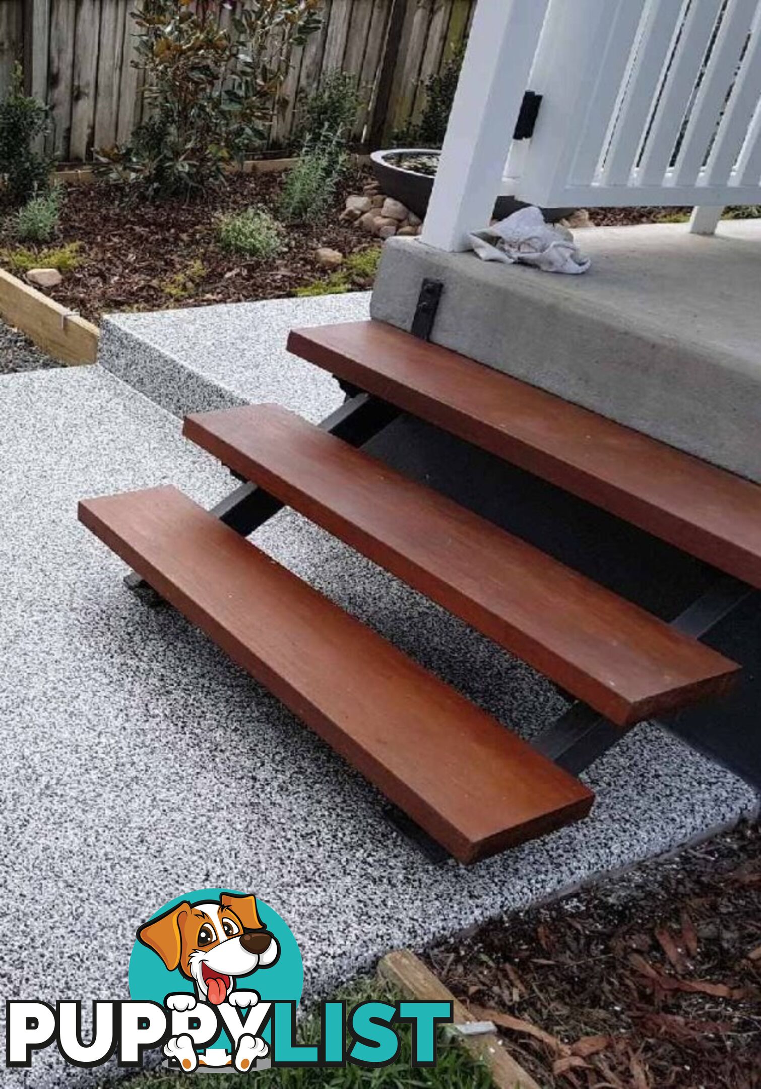 Timber Steps Hardwood Ironbark External