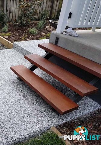 Timber Steps Hardwood Ironbark External