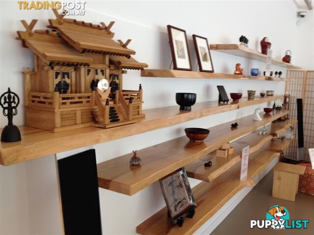 Timber Shelving