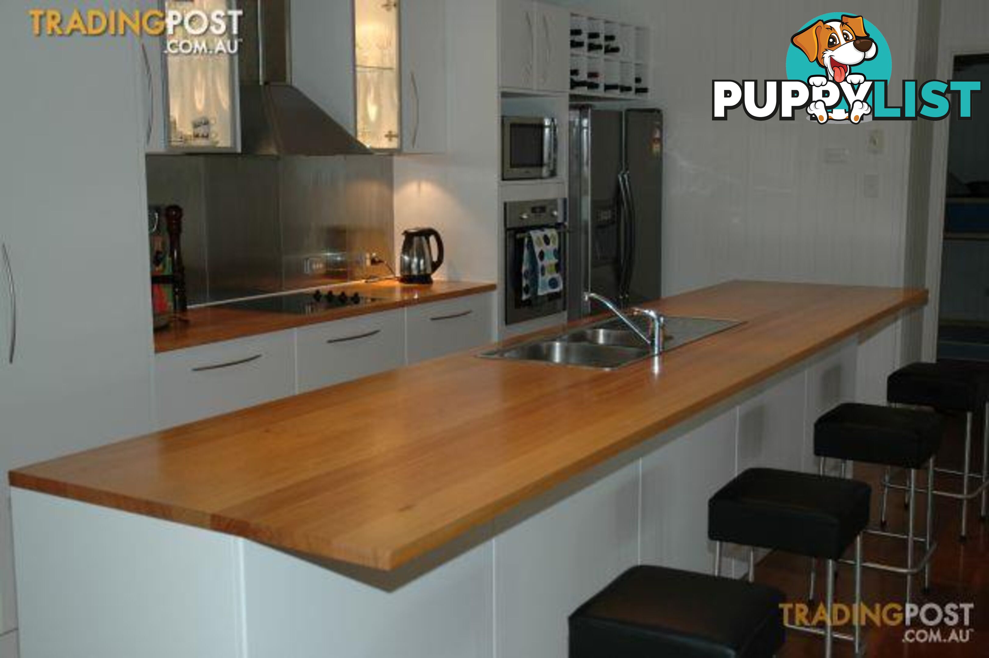 Bench Tops Tasmanian Oak Laminated