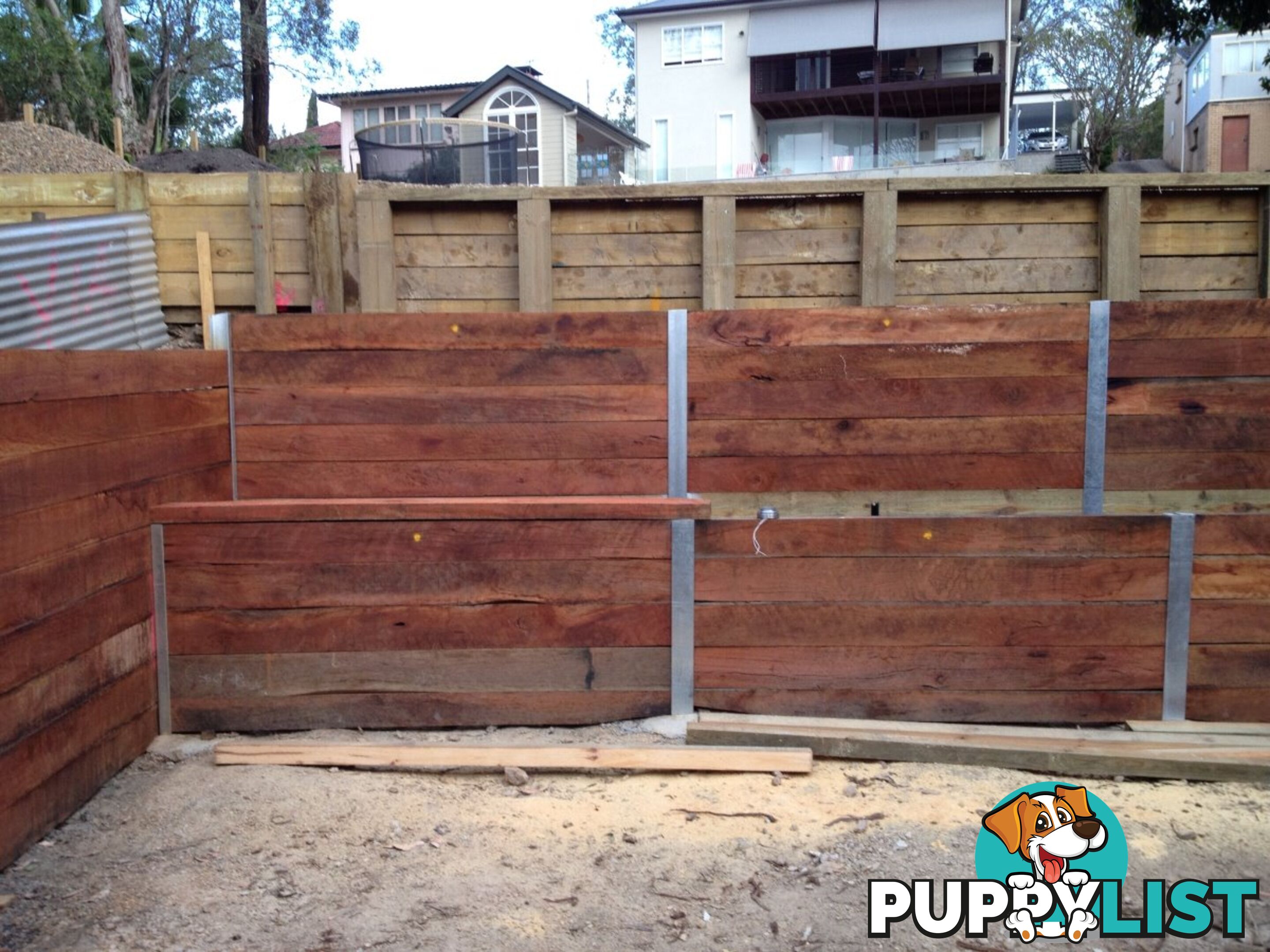 Landscaping Hardwood Sleepers Untreated