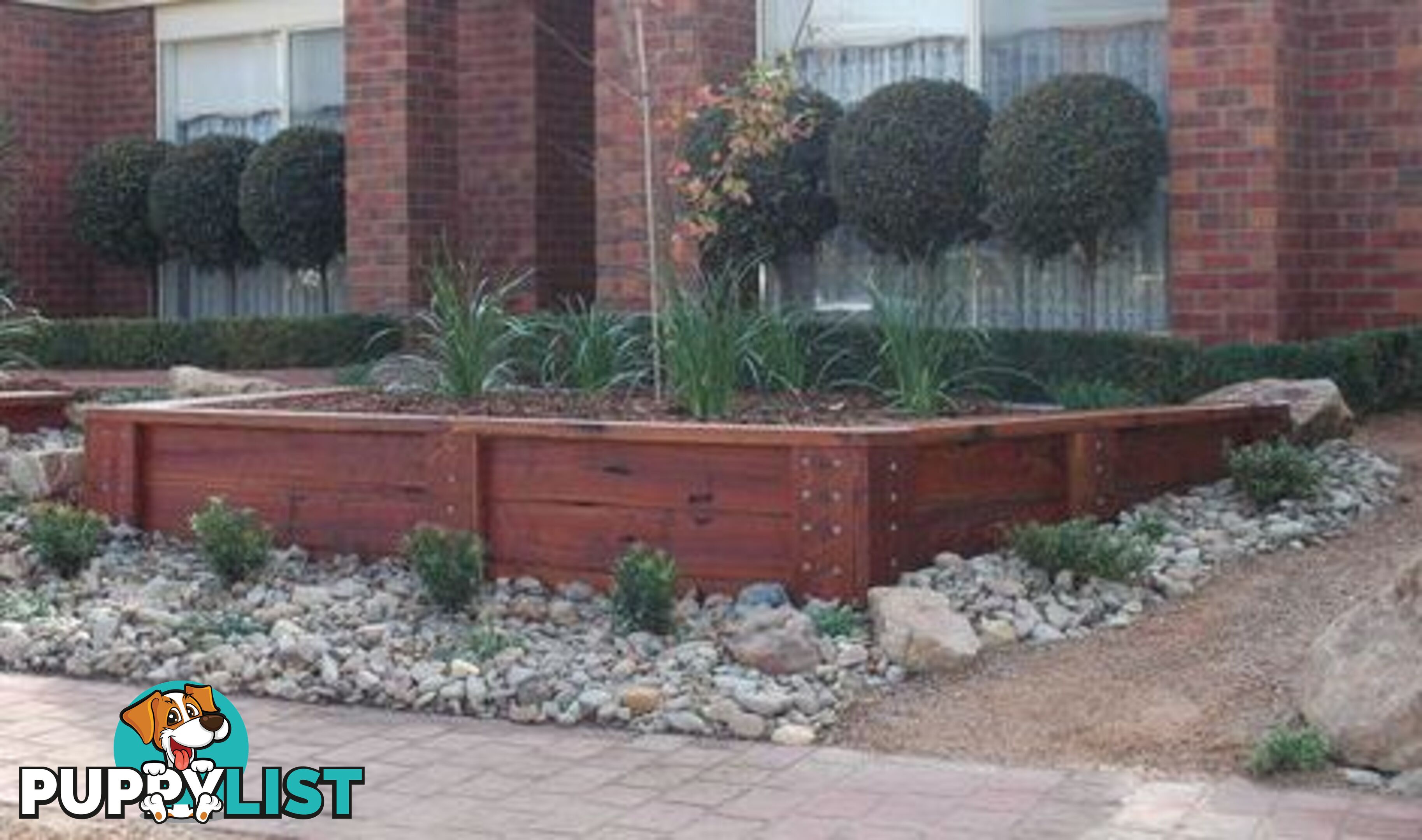 Landscaping Hardwood Sleepers Untreated