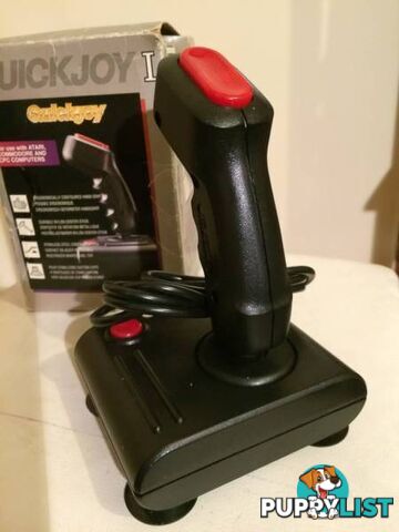 VINTAGE QUICKJOY JOYSTICK FOR ATARI & COMMODORE 64