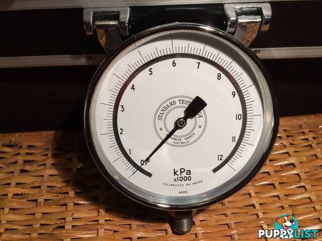 BUDENBERG GAUGES AUSTRALIA STANDARD TEST GAUGE KPA X1000