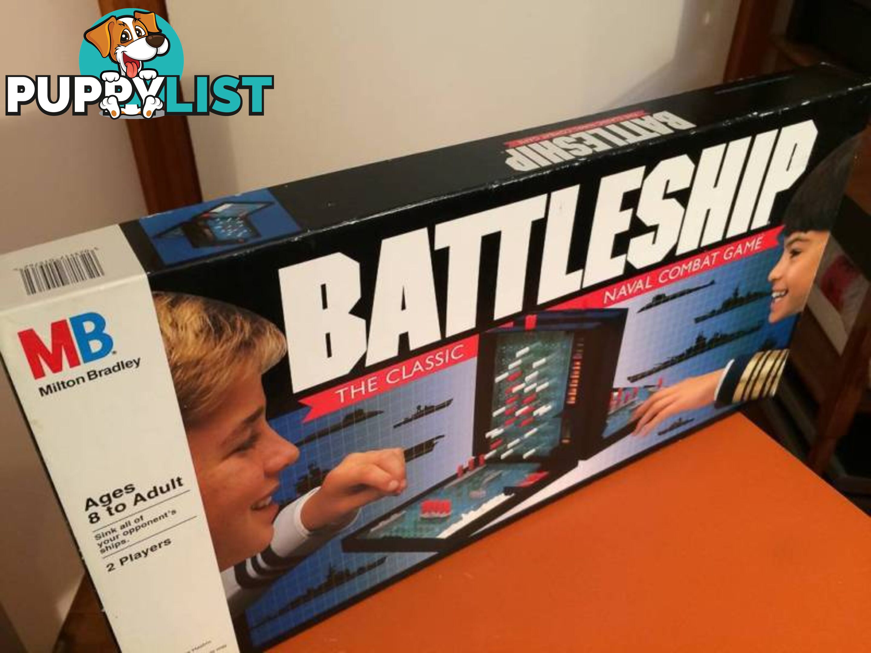 RETRO CLASSIC BOARD GAME BATTLESHIP IN MINT CONDITION