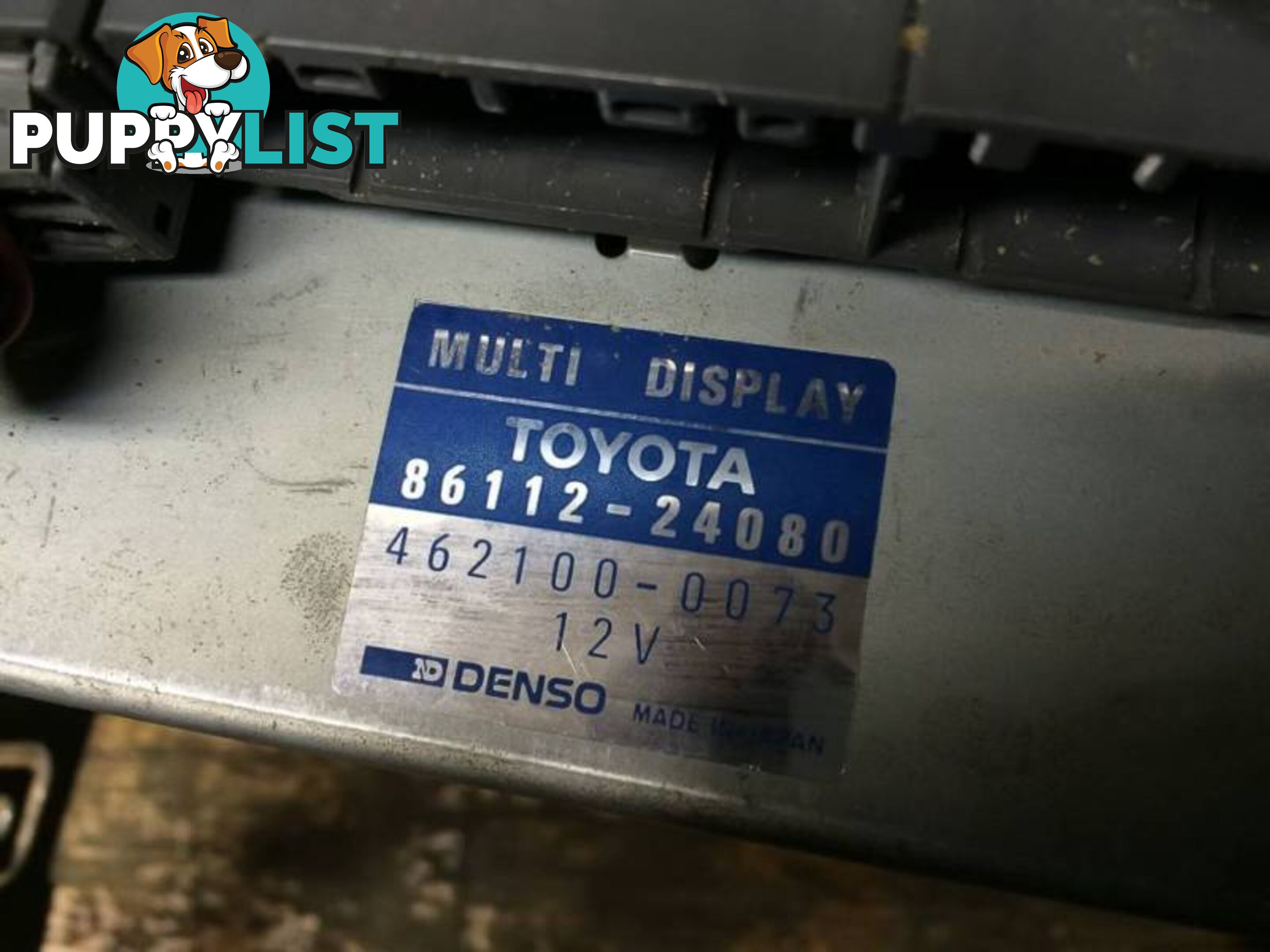 TOYOTA-DENSO MULTI DISPLAY 86112-24080