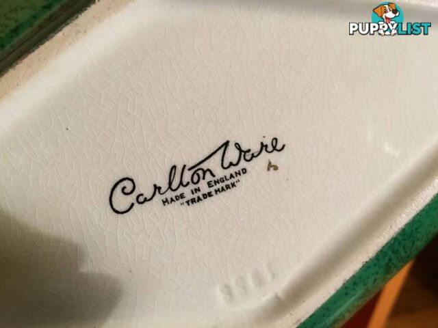 Rare Carlton Ware Vert Royale Dish