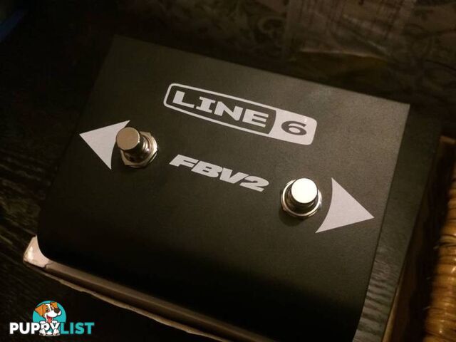 BRAND NEW LINE 6 FBV2 GUITAR AMP FOOT PEDAL